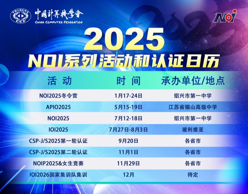 2025 OTOI的OI路